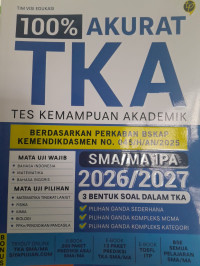 Image of 100% Akurat TKA SMA/MA IPA