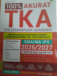 Image of 100% Akurat TKA SMA/MA IPS