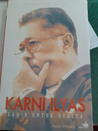 Image of 40 Tahun Jadi Wartawan Karni Ilyas Lahir Untuk Berita