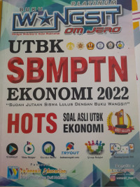 Image of Buku Wangsit UTBK SBMPTN Ekonomi 2022