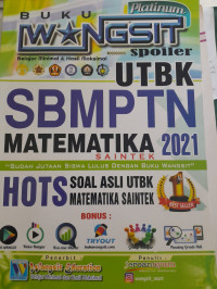 Image of Buku Wangsit UTBK SBMPTN Matematika 2021