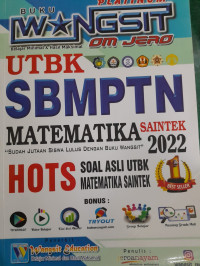 Image of Buku Wangsit UTBK SBMPTN Matematika Saintek 2022