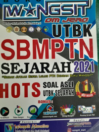 Image of Buku Wangsit UTBK SBMPTN SBMPTN Sejarah 2021