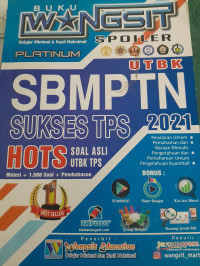 Image of Buku Wangsit UTBK SBMPTN Sukses TPS 2021