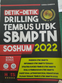 Image of Detik-detik Drilling Tembus UTBK SBMPTN Soshum 2022