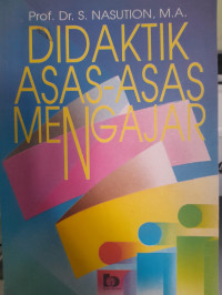 Image of Didaktik Asas-asas Mengajar