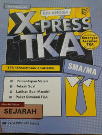 Image of Erlangga X-Press TKA SMA Sejarah