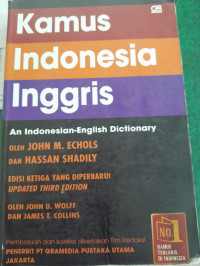 Image of Kamus Indonesia Inggris