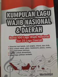 Image of Kumpulan Lagu Wajib Nasional dan Daerah