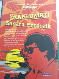 Image of Maklumat Sastra Profetik