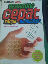 Image of Matematrik Berhitung Cepat Tanpa Kalkulator