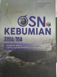 Image of Pena Emas OSN Kebumian SMA/MA