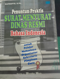 Image of Penuntun Praktis Surat Menyurat Dinas Resmi Bahasa Indonesia