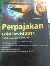 Image of Perpajakan Edisi Revisi 2011