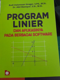 Image of Program Linier dan Aplikasinya Pada Berbagai Software