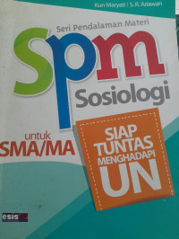 Image of Seri Pendalaman Materi Sosiologi SMA