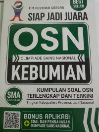 Image of Siap Jadi Juara OSN Kebumian SMA