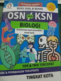 Image of Soal Bahas OSN/KSN SMA Biologi Tingkat Kota Jilid 1
