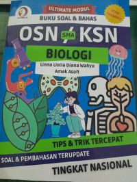 Image of Soal Bahas OSN/KSN SMA Biologi Tingkat Nasional Jilid 3