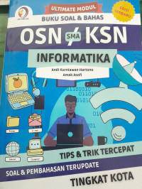 Image of Soal Bahas OSN/KSN SMA Informatika Tingkat Kota Jilid 1