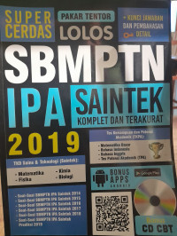 Image of Super Cerdas Lolos SBMPTN IPA Saintek 2019