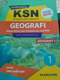 Image of Super Modul KSN Geografi Jilid 1