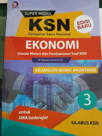 Image of Super Modul KSN SMA Ekonomi Jilid 3