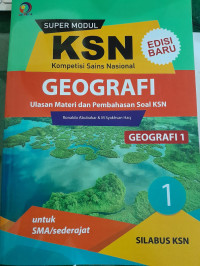 Image of Super Modul KSN SMA Geografi Jilid 1