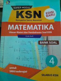 Image of Super Modul KSN SMA Matematika Jilid 4