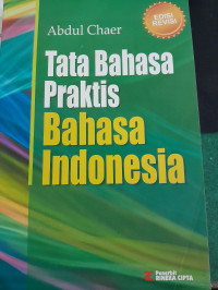 Image of Tata Bahasa Praktis Bahasa Indonesia