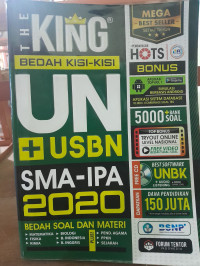 Image of The King Bedah Kisi-kisi UN + USBN SMA IPA 2020