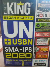 Image of The King Bedah Kisi-kisi UN + USBN SMA-IPS 2020