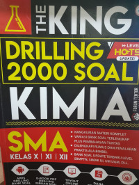 Image of The King Drilling 2000 Soal Kimia SMA