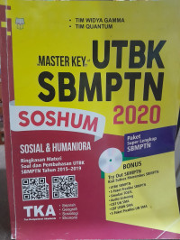 Image of The Master Key Of UTBK SBMPTN Soshum 2017